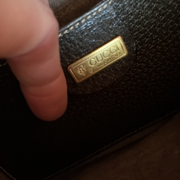 Pristine Gucci Vintage Bamboo Top Handle Bag - Picture 14 of 15